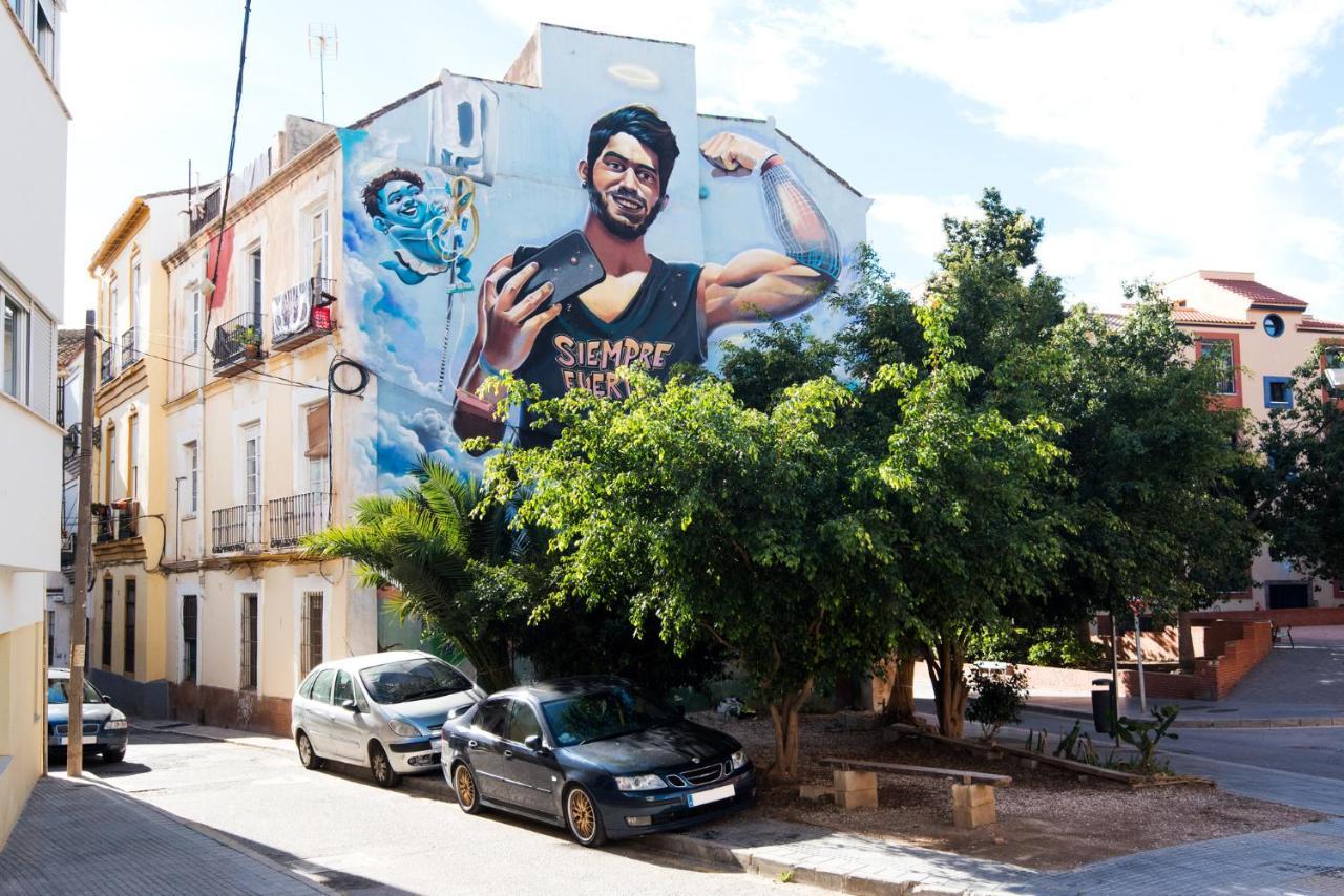 Street Art Fantasy 2 Lägenhet Málaga Exteriör bild