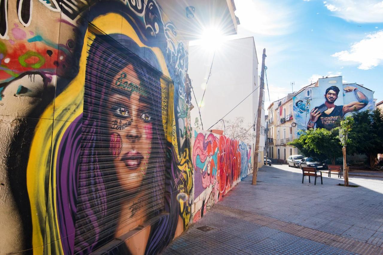 Street Art Fantasy 2 Lägenhet Málaga Exteriör bild